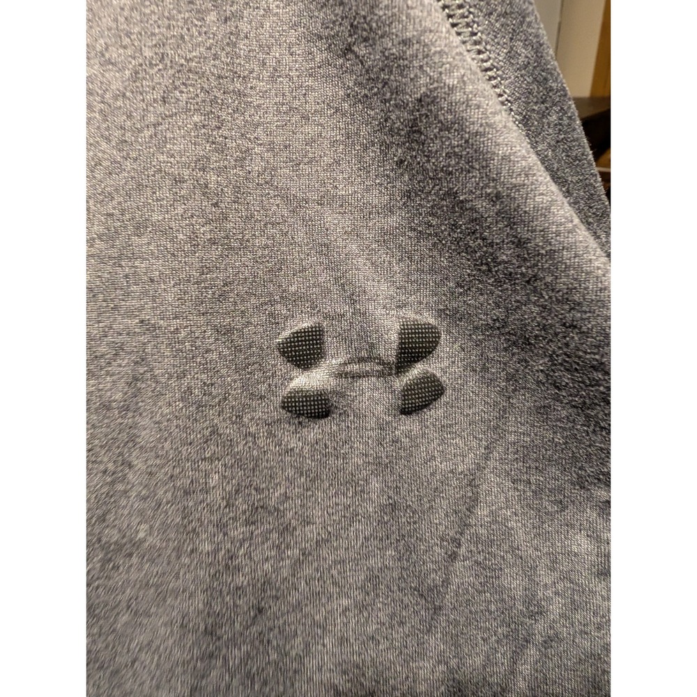 Under Armour Mens HeatGear Loose Fit Training Shirt Gray Heather Large LG - Picture 2 of 5